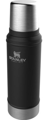 Stanley Classic Paslanmaz Çelik 750 ml Outdoor Matara Termos Siyah