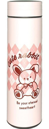 By Timur Sus 304 Paslanmaz Çelik 500 ml Outdoor Matara Termos Pembe