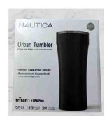 Nautica Urban Tumbler Paslanmaz Çelik 591 ml Outdoor Bardak Termos Siyah