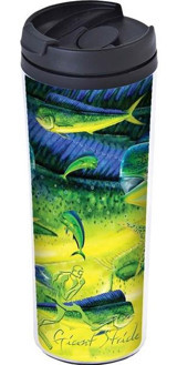 Giant Stride Mahimahi Plastik 550 ml Outdoor Matara Termos Sarı