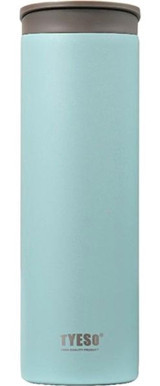 Tyeso Flat Paslanmaz Çelik 500 ml Outdoor Matara Termos Yeşil