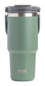 Tyeso Daily Need Paslanmaz Çelik 600 ml Outdoor Matara Termos Yeşil