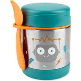 Skip Hop Spark Style Robot Paslanmaz Çelik 325 ml Bebek Termos Mavi