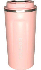 By Timur Sus 304 Paslanmaz Çelik 510 ml Outdoor Matara Termos Pembe