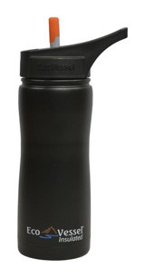 Eco Vessel Tritan Plastik 750 ml Matara Termos Mavi