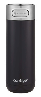 Contigo Luxe Paslanmaz Çelik 470 ml Outdoor Matara Termos Siyah