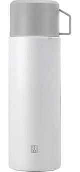 Zwilling Thermo Paslanmaz Çelik 1 lt Outdoor Matara Termos Beyaz-Gri