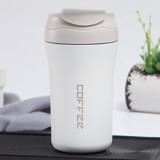Tuomeng Paslanmaz Çelik 400 ml Outdoor Bardak Termos Beyaz