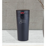 Bk Kişiye Özel 5303 Çelik 350 ml Outdoor Matara Termos Siyah