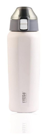 Tyeso Square Paslanmaz Çelik 600 ml Outdoor Matara Termos Beyaz