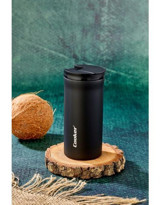 Cooker CKR 2101 Paslanmaz Çelik 300 ml Outdoor Matara Termos Siyah