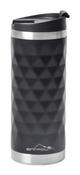 Nurgaz Campout Paslanmaz Çelik 400 ml Outdoor Bardak Termos Siyah