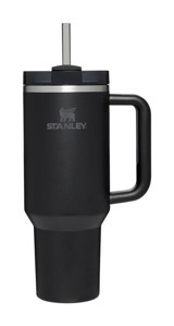 Stanley Quencher H2.0 Flowstate Paslanmaz Çelik 1.1 lt Pipetli Outdoor Bardak Termos Siyah