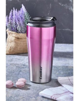 Cooker CKR 2049 Paslanmaz Çelik 400 ml Outdoor Matara Termos Pembe