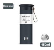 Tcherchı Paslanmaz Çelik 450 ml Outdoor Matara Termos Mavi