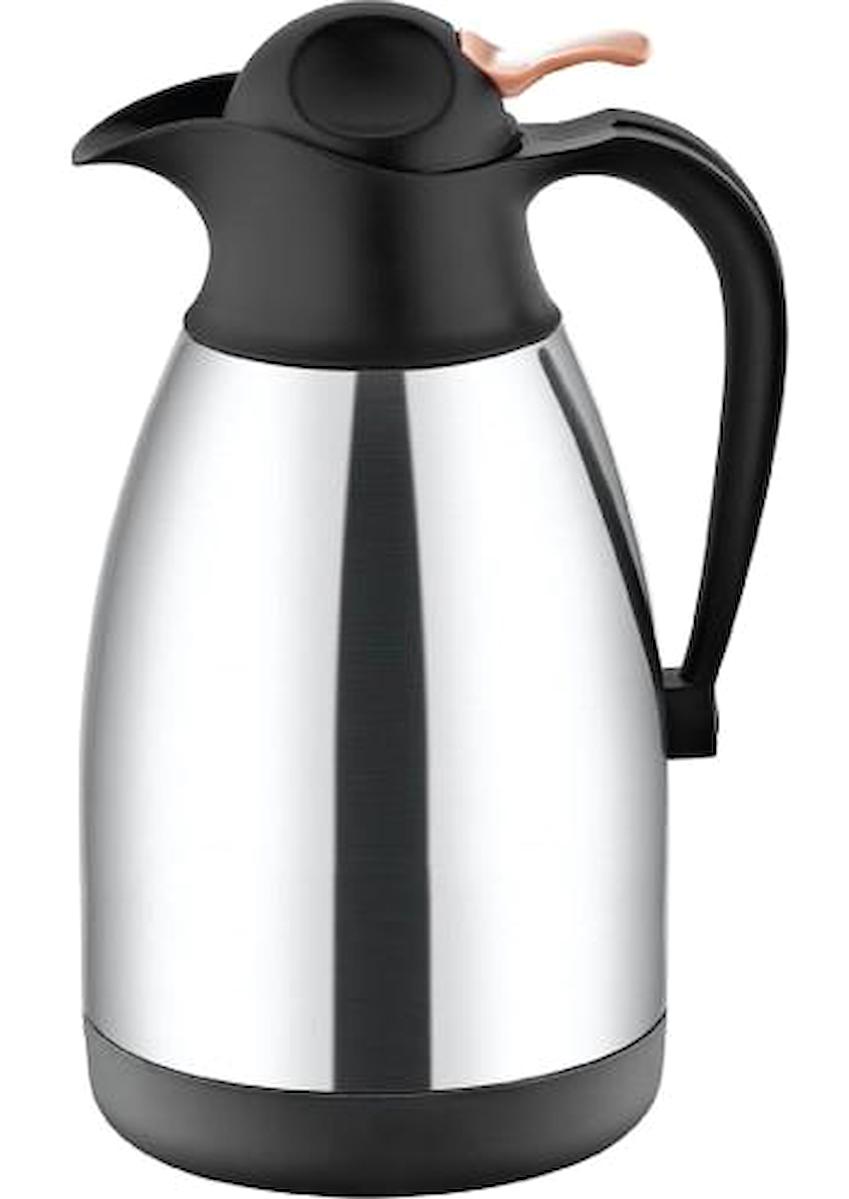 Oms 3281 Paslanmaz Çelik 1.5 lt Çaydanlık Termos Gümüş