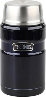 Thermos Stainless King SK3021 Paslanmaz Çelik 710 ml Outdoor Yemek Termos Siyah