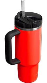 Cooker YK 1462 Paslanmaz Çelik 900 ml Pipetli Outdoor Bardak Termos Kırmızı