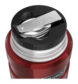 Thermos Stainless King SK3000 18480 Paslanmaz Çelik 480 ml Outdoor Yemek Termos Kırmızı