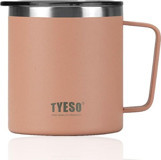 Tyeso Silviya Paslanmaz Çelik 400 ml Outdoor Bardak Termos Pembe