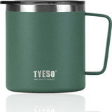 Tyeso Silviya Paslanmaz Çelik 400 ml Outdoor Bardak Termos Yeşil
