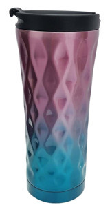 Weather Forecast CIN228ML Çelik 500 ml Outdoor Bardak Termos Mavi-Pembe