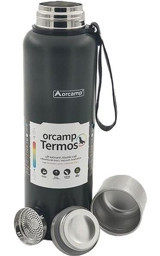 Orcamp OUT5150 Paslanmaz Çelik 1.5 lt Outdoor Matara Termos Siyah