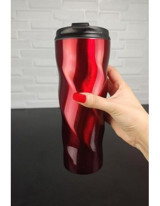 Cooker CKR 2051 Paslanmaz Çelik 500 ml Outdoor Matara Termos Kırmızı