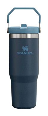 Stanley The Iceflow Flip Straw Outdoor Bardak Termos Lacivert