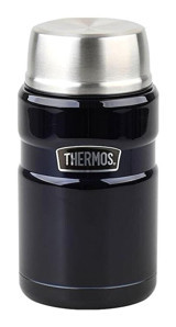 Thermos Stainless King Paslanmaz Çelik 710 ml Outdoor Yemek Termos Siyah