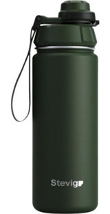 Stevig ST-208 Çelik 500 ml Outdoor Matara Termos Siyah