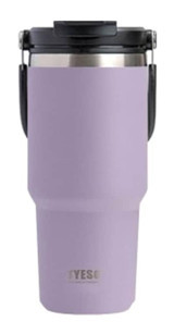 Tyeso Daily Need Paslanmaz Çelik 750 ml Outdoor Matara Termos Lila