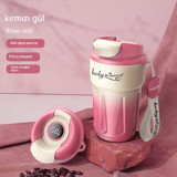 Ikkb Paslanmaz Çelik 350 ml Outdoor Matara Termos Kırmızı