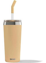 Sigg 6015.60 Helia Çelik 600 ml Pipetli Outdoor Bardak Termos Bej