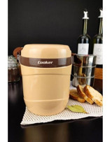 Cooker Paslanmaz Çelik 2 lt Outdoor Yemek Termos Bej