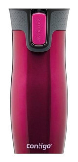 Contigo Westloop Raspberry Çelik 470 ml Outdoor Matara Termos Kırmızı