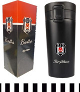 Timon Çelik 400 ml Outdoor Matara Termos Siyah