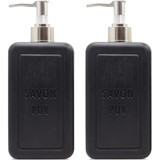 Savon De Royal Savon Pur Siyah Vegan 2'li Sıvı Sabun 500 ml