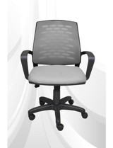 Obc Ofis Büro Concept Savina Kolçaklı Dönerli Gri Çalışma Sandalyesi