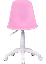 Vilinze Eames Dönerli Beyaz-Pembe Çalışma Sandalyesi