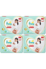 Prima Premium Care 5 Numara Külot Bebek Bezi 4x34 Adet
