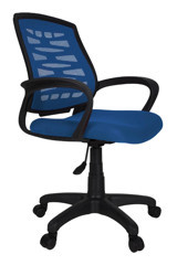 Gizmo FK1000 Kolçaklı Dönerli Mavi Çalışma Sandalyesi