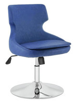 Bluetick Roof BLU1792 Dönerli Lacivert Çalışma Sandalyesi