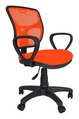 Gizmo FK1100 Kolçaklı Dönerli Turuncu Çalışma Sandalyesi