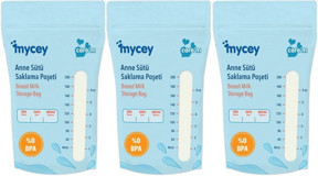 Mycey 3x25'li Süt Saklama Poşeti