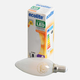 Ecolite Soft Filament C35 4 W Sarı Klasik E14 Duy Led Ampul