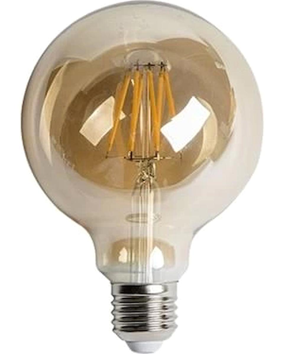 CATA 6W RUSTİK LED AMPUL AMBER G95 (BALON)