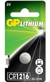 Gp CR1216 3 V Lityum Düğme Pil