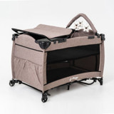 Picano Baby 25 kg Kapasiteli Ayarlanabilir Katlanabilir 70x110 cm Park Yatak Kahverengi