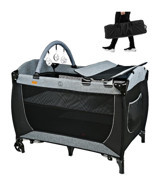 Baby Home 560 Golite 15 kg Kapasiteli Ayarlanabilir Katlanabilir 70x110 cm Park Yatak Gri